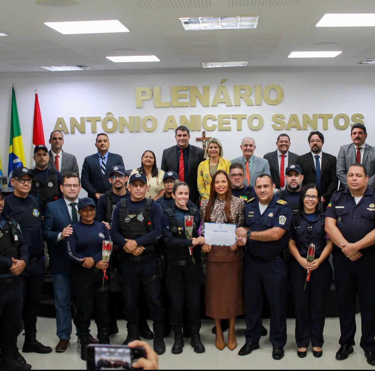 Câmara de Vereadores concede moção de aplausos à Guarda Municipal de Pilar