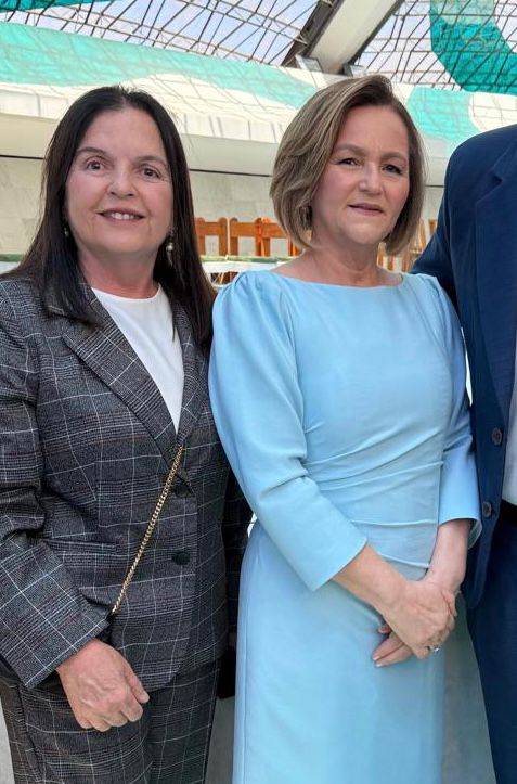 Fátima Canuto prestigia posse da alagoana Marluce Caldas no STJ e celebra marco histórico para Alagoas